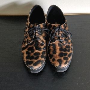 Leopard Print Beladda Aldo Oxfords